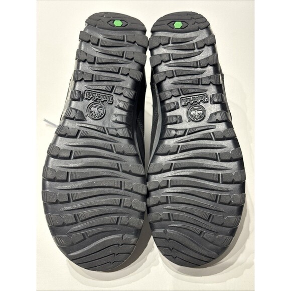 Timberland Women's Mt. Hayes Black Nubuck Leather Waterproof Winter Boots Size 8 - Picture 12 of 14